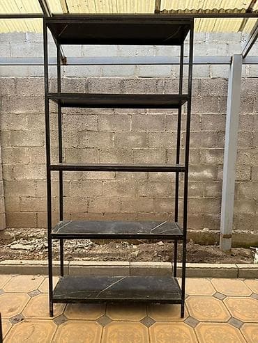 полки токмок: Кеңсе эмереги комплекти, Колдонулган, Металл, Өзү алып кетүү, түсү - Кара — 4