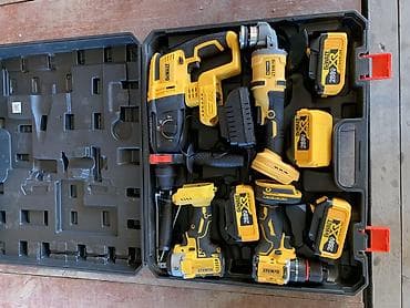 Инструменты: Набор аккумуляторного инструмента DeWALT в прочном пластиковом кейсе — 2