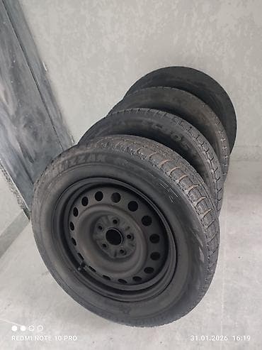 шины 215 45 18: Колеса в сборе 215 / 60 / R 16, Зима, Б/у, Комплект, Легковые, Железные, отверстий - 5 — 7