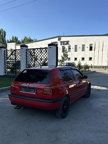 Унаа сатуу: Volkswagen Golf: 1995 г., 1.8 л, Кол менен иштөөчү, Бензин, Хетчбек — 7