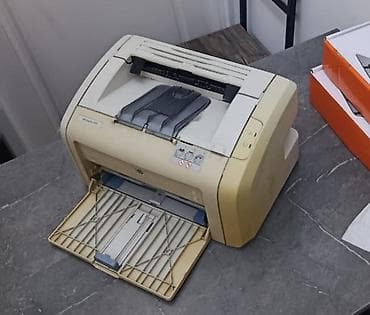 macbook 14 pro: Отличный рабочий принтер HP1018 с новым картриджем MIPO 2612, с — 1