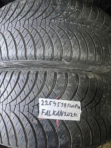 Шиналар: Шиналар 225 / 45 / R 19, All-season, Колдонулган, Жуп, Жеңил унаалар, Falken — 1