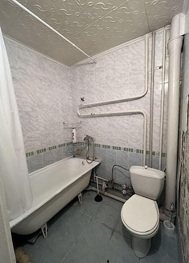 Батирлер: 1 бөлмө, 33 м², 8-мкр 104-серия, 2 кабат, Косметикалык оңдоо — 3