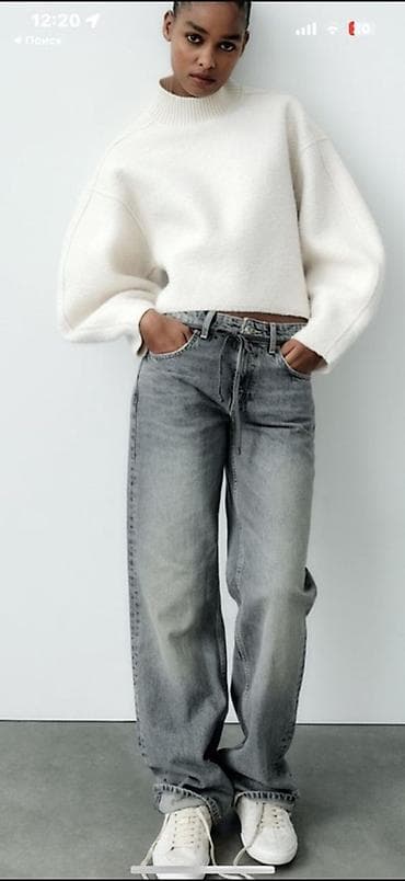 Джинсы женские от ZARA Брала за 4500 Мне стали малы Надевала 2,3 раза