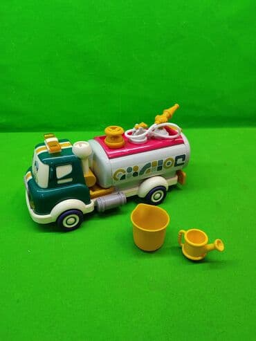 Поливалка машинка игрушка музыкальная🚛 Комплектация товара