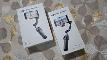 наружные камеры: DJIOsmo Mobile 7p 10500сом (новый) DJI OSMO MOBILE 8 11000 new🆕 — это — 3