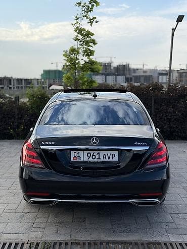 Продажа авто: Mercedes-Benz S-Class: 2019 г., 4 л, Автомат, Бензин, Седан — 6