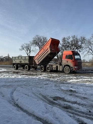 Унаа: Продаю сцепка самосвал с прицепом КамАЗ Жейванг Хова шахман Faw — 7