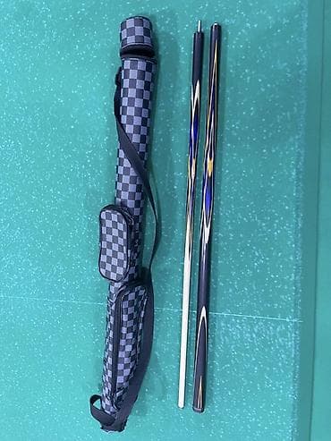 Профессиональный бильярдный кий ручной работы — модель «Цветок» at lalafo.kg Профессиональный бильярдный кий ручной работы — модель «Цветок»