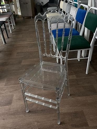 прозрачный акрил: Пластиковый стул — 2