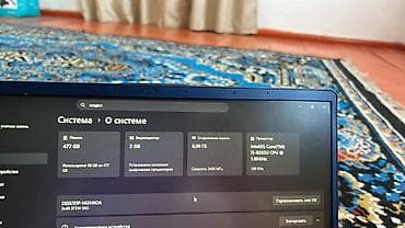 Acer Swift 3 (синий алюминиевый корпус) - Экран 14" Full HD (наклейка — 9