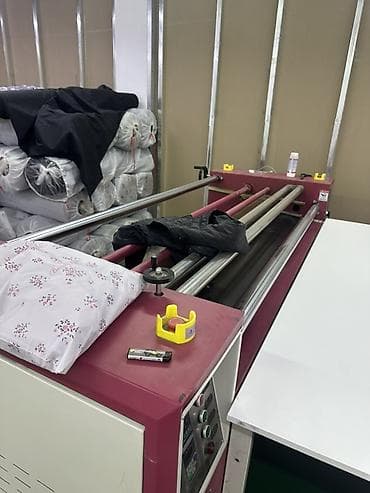 Типография үчүн жабдуулар: Сублимационный каландр (роликовый термопресс) для переноса изображения — 2