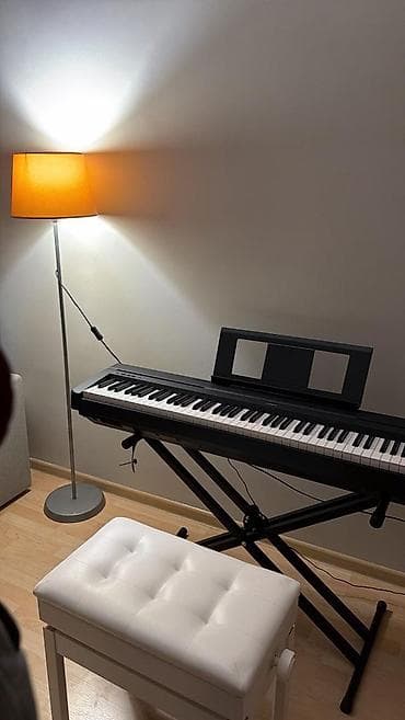 клавишные инструменты: Цифровое пианино Yamaha P-48B Япония оригинал - Полноразмерная — 9