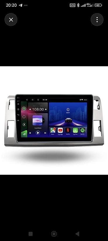 Транспорт: Штатная мультимедийная магнитола на Android для Toyota Estima/Previa — 4