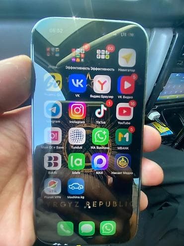 IPhone 14 Pro, Б/у, 256 ГБ, Deep Purple, Зарядное устройство, Чехол, 79 %
