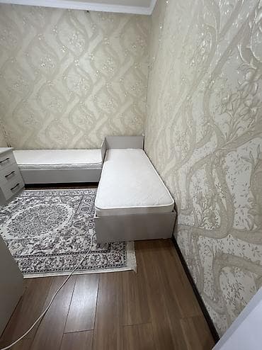 bunk bed: Односпальная кровать, Б/у, С матрасом, длина - 190 см — 2