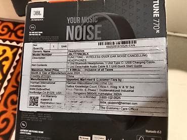 наушники jbl t110 bt black: Вкладыши, JBL, Б/у, Беспроводные (Bluetooth), Классические — 2