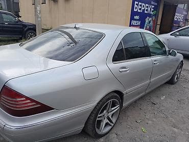 араба ош: Mercedes-Benz S-Class: 2000 г., 3.2 л, Автомат, Газ, Седан — 6
