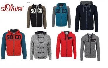 Толстовки: Толстовка мужская 100 % - х/б S'Oliver Среди сотен европейских — 1