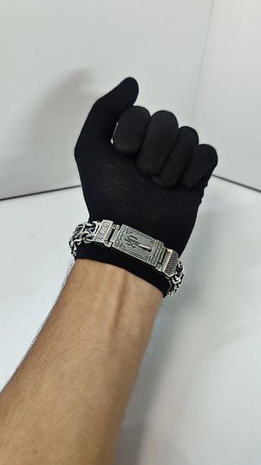 Үлпөт көйнөктөрү жана аксессуарлар: Серебряная цепь "Византия" 85гр, 58 см ручная работа, серебро 925 — 7