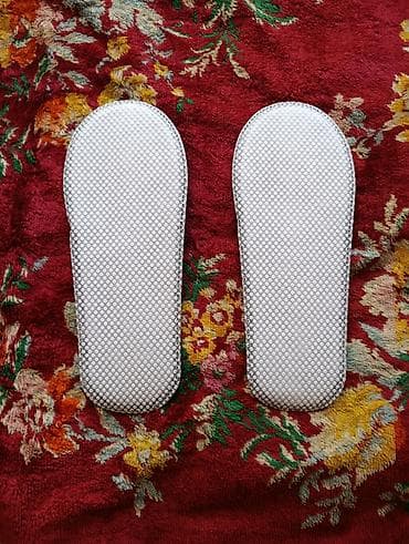 Домашние тапочки: Домашние тапочки, 39, 43, 44, Новый, цвет - Серый, Самовывоз, Платная доставка — 2