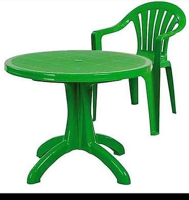 оптом турция: Круглые пластиковые столы. Хорошего качества. Производство Турция — 1