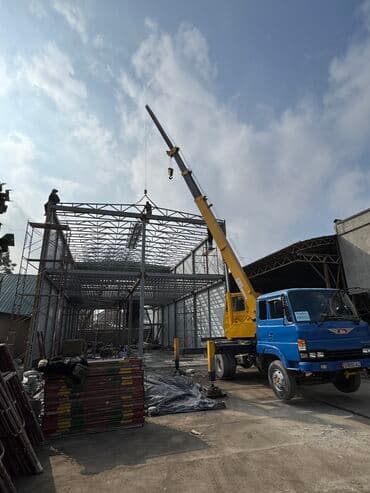 Кран | Стрела 21 м 5000 т | Борт 10000 кг