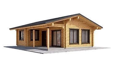 Строим дома из российского проффилированного бруса,по вашему