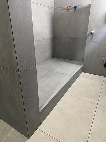 стяшка бишкек: Дубалдарды коюу үчүн даярдоо, Дубалдарды грунттоо үчүн даярдоо, Плиткаларды кесүү | Карапа плиткасы, Керамогранит плиткасы, Мозаика плиткасы | Тикелей төшөө, Диагоналдуу төшөө, Горизонталдуу төшөө 6 жылдан ашык тажрыйба — 2