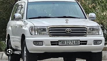 решетка ленд крузер 100: Решетка радиатора Toyota 2004 г., Б/у, Оригинал — 4