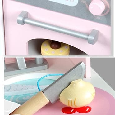 Оюнчуктар: Детская деревянная игровая кухня «One elephant» Размеры кухни: 79,7 × — 6