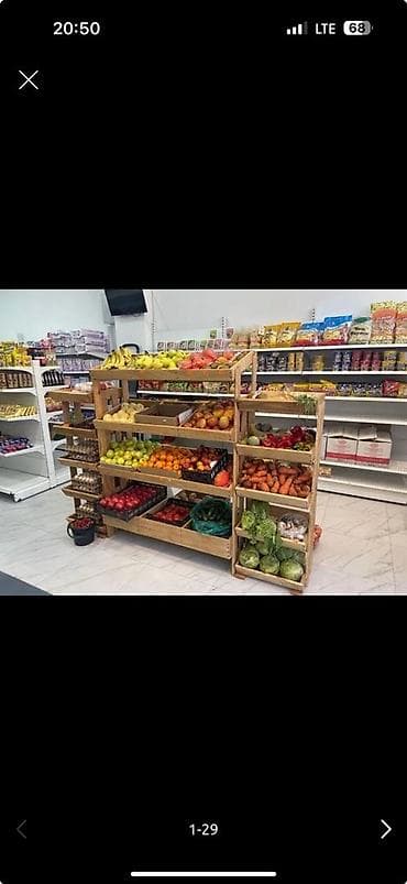полки для магазин: Полка для овощей, Новый, Дерево, Самовывоз — 9
