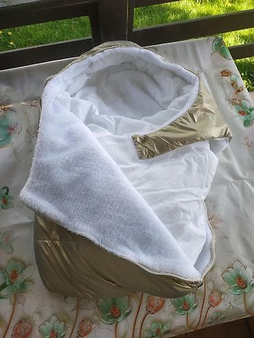 одеяло для новорожденного: Теплый конверт на выписку + одеяльце Продаю очень уютный и теплый — 2