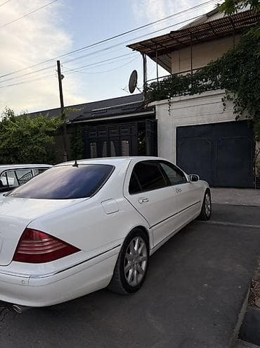 алмашаи: Mercedes-Benz S-Class: 2001 г., 5 л, Автомат, Газ, Седан — 3