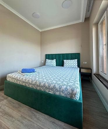 учкун квартира сдаю: 1 комната, Душевая кабина, Постельное белье, Кондиционер — 3