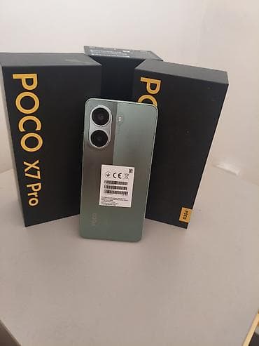 poco x7 pro чехол: Poco X7 Pro, Б/у, 256 ГБ, цвет - Зеленый — 1