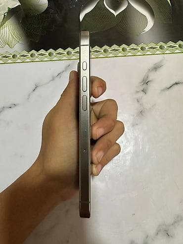 note 14s: IPhone 15 Pro, Б/у, 128 ГБ, Чехол, В рассрочку, 89 % — 4
