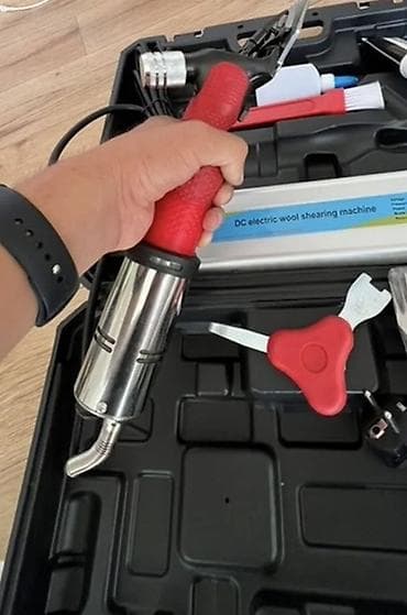 d cat: Электрическая машинка для стрижки овец Inskip IN-95 в кейсе — 4