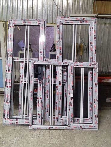 пластик бутылка: Готовое пластиковое окно, Тип окна: Балконные, Декоративные особенности: Другие особенности, Новый, Платная установка, Без рассрочки — 5