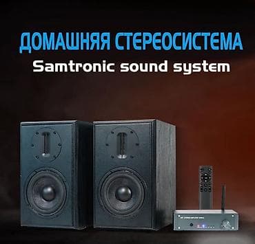 домашний кино: Домашняя стереосистема Samtronic Sound System + усилитель — мощная — 1