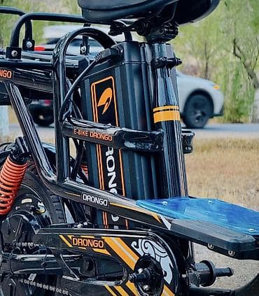 зарядка для батарей: Съёмная аккумуляторная батарея DRONGO для электровелосипеда - Тип — 2