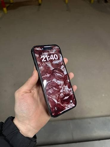 iphone 14 pri: IPhone 14 Pro, Б/у, 128 ГБ, Jet Black, Защитное стекло, Чехол, Кабель, 80 % — 3