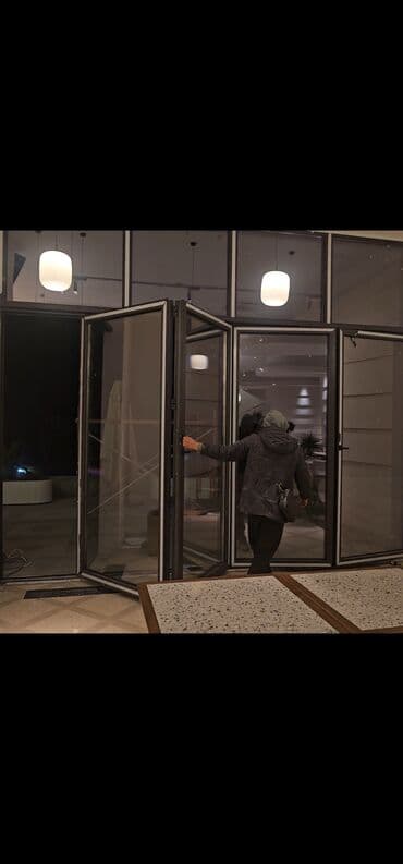 декор фасада дома: Алюминиевое окно на заказ, Тип окна: Панорамные, Декоративные особенности: Другие особенности, Бесплатная установка, Без рассрочки — 6