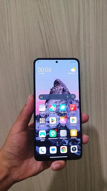 чехоы: Redmi, Redmi Note 13, Б/у, 128 ГБ, цвет - Черный, 1 SIM, 2 SIM — 2