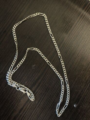 ясин 50: Серебро 925 пробы Длина 50см Италия 🇮🇹 Добротное Модель уни ( парням — 4