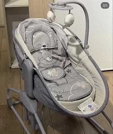 автолюлька graco: Люлька, Б/у, Колыбель, Металл, цвет - Серый, Самовывоз — 2