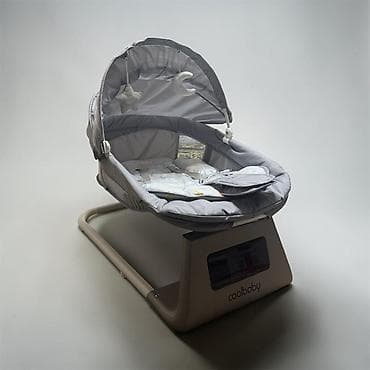 Электронная колыбель-качалка для новорожденных Coolbaby (серый) -
