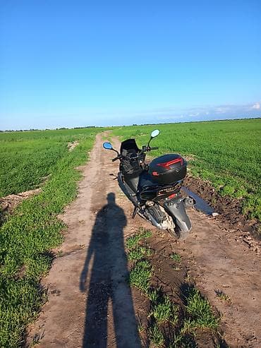 телескопическая вилка: Скутер 150–200 см³, городско‑туристический, черный - Двигатель — 5