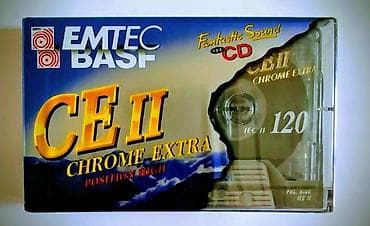 bt fm modulator: EMTEC BASF CE II Chrome Extra 120 (IEC II, Position High) - Кассета — 1