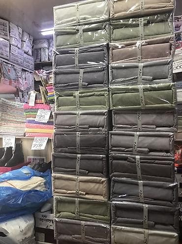 одеяла подушки: Комплект постельного белья 100% хлопок однотонный цвет, Queen size (на — 2